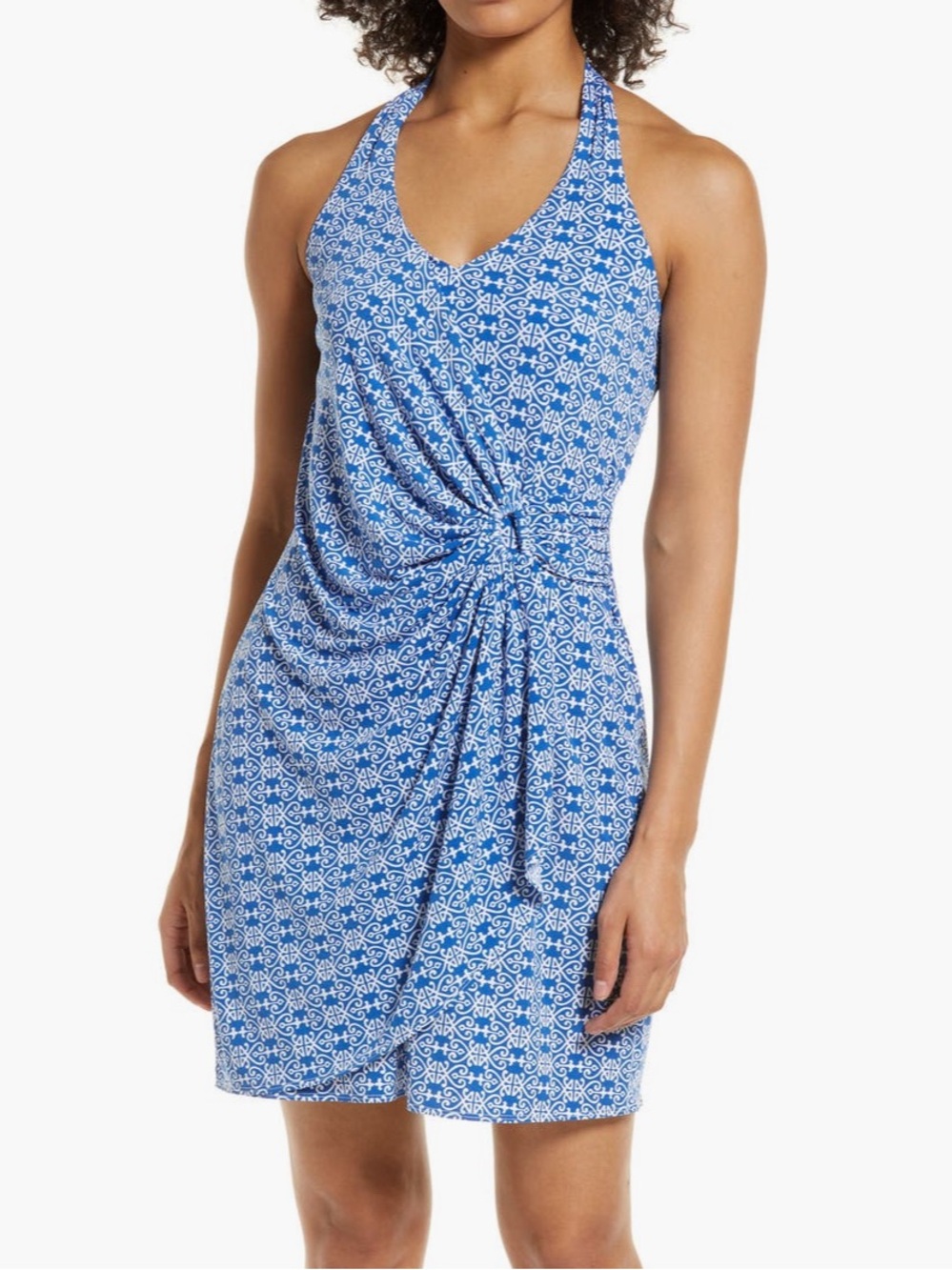 Tommy Bahama Clara Secret Cove Halter Dress Size Medium